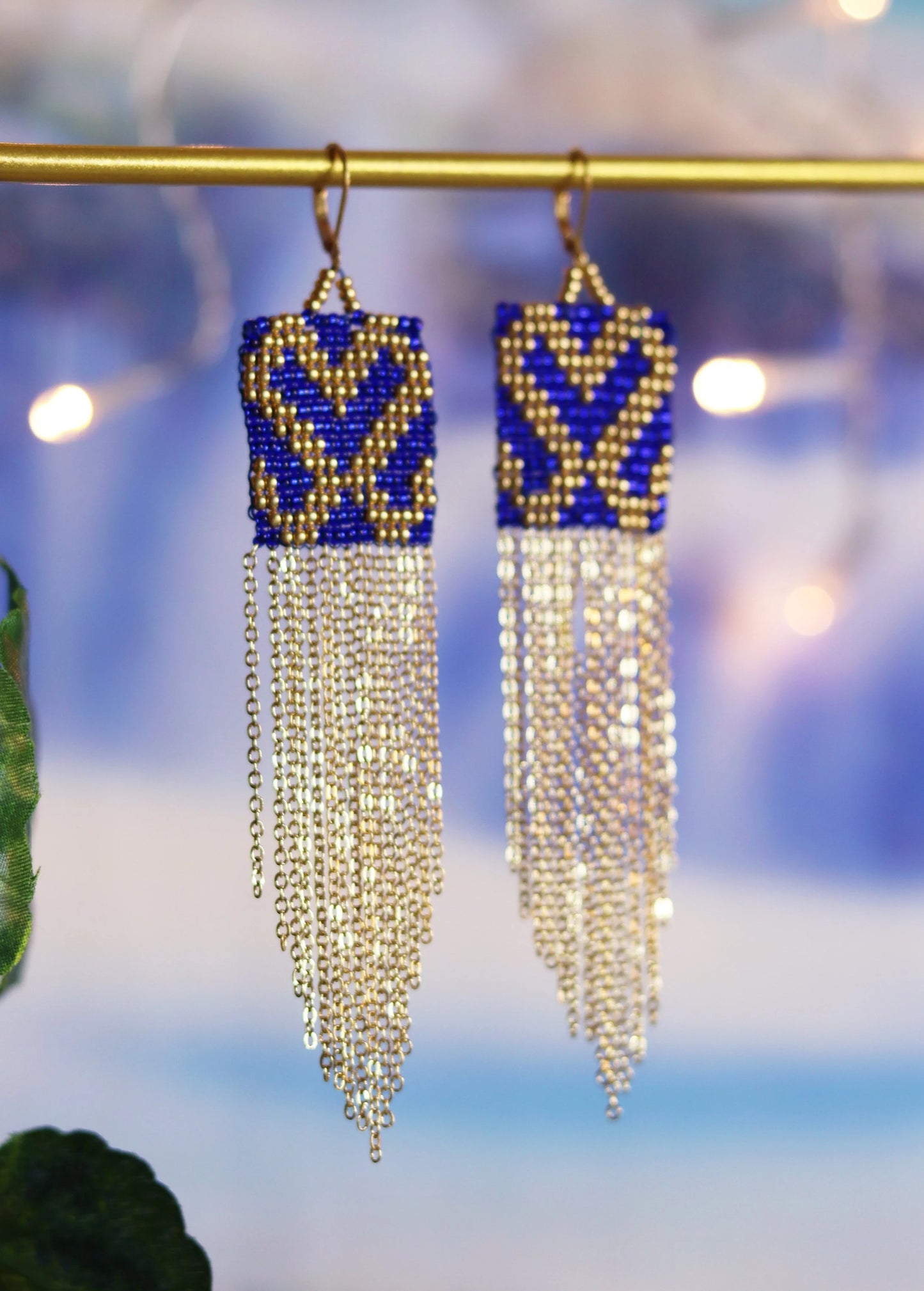 Royal Beaded Earrings