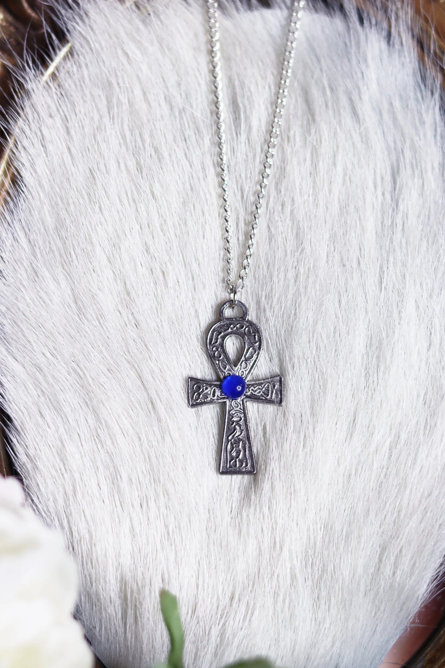 Ankh Silver Necklace