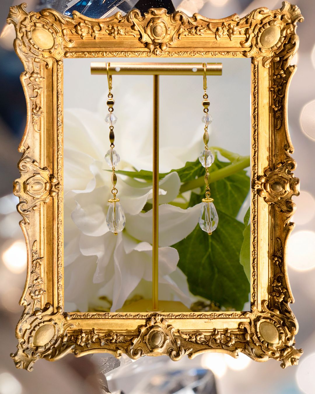 Clear Drops Earrings
