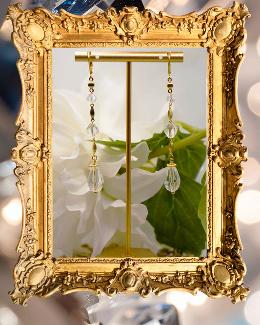 Clear Drops Earrings